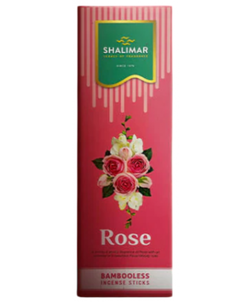 Incense - Shalimar Rose (Box of 120 Sticks).