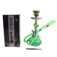 Small Hookah - Single Hose - GREEN (SMKE-012) Small Hookah - Single Hose - GREEN (SMKE-012)