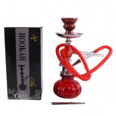 Small Hookah - Single Hose - RED (SMKE-012)