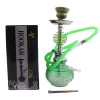 Small Hookah - Single Hose - GREEN (SMKE-014) Small Hookah - Single Hose - GREEN (SMKE-014)