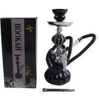 Small Hookah - Single Hose - BLACK (SMKE-020) Small Hookah - Single Hose - BLACK (SMKE-020)