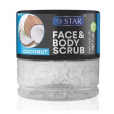Star Face & Body Scrub 500 g - Coconut