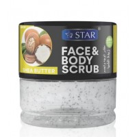 Star Face & Body Scrub 500 g - Shea Butter