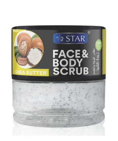 Star Face & Body Scrub 500 g - Shea Butter