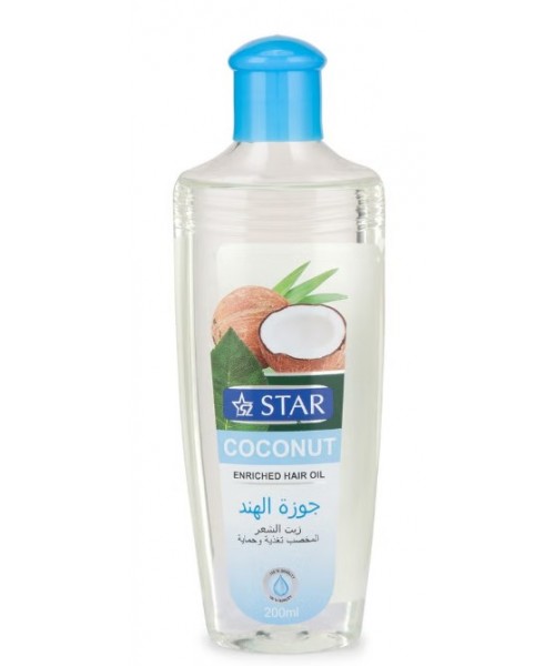 Star Enriched Hair Oil - Coconut (6 x 200 ml)