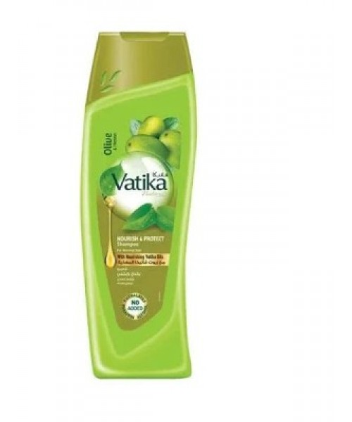 Vatika Shampoo For Hair Nourish & Protect w/Olive & Henna (2 x 400 ml) Vatika Shampoo For Hair Nourish & Protect w/Olive & Henna (2 x 400 ml)