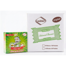 Sharawi Brothers (SB) Gum - CARDAMOM (24 boxes x 100 Packs of 2) Sharawi Brothers (SB) Gum - CARDAMOM (24 boxes x 100 Packs of 2)