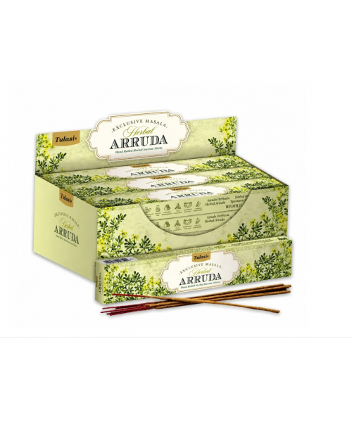 Incense - Tulasi Masala 15g Arruda (Box of 12) Incense - Tulasi Masala 15g Arruda (Box of 12)