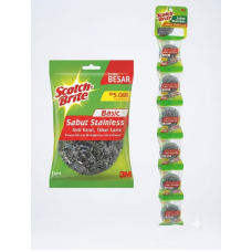 Scotch Brite Stainless Steel Scrubber (12/Display) (8) Scotch Brite Stainless Steel Scrubber (12/Display) (8)