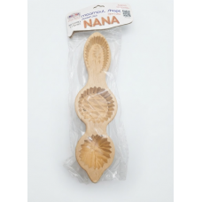 3 in 1 Ma'amoul Plastic Mold (For Date, Walnut & Pistachio) 3 in 1 Ma'amoul Plastic Mold (For Date, Walnut & Pistachio)