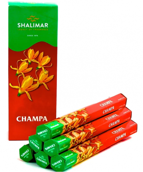 Incense - Shalimar Champa (Box of 120 Sticks)