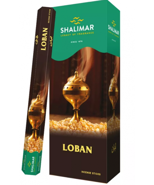 Incense - Shalimar Loban (Box of 120 Sticks)