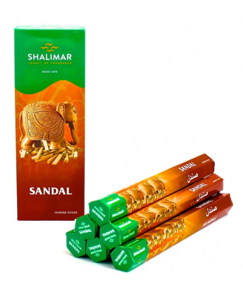 Incense - Shalimar Sandal (Box of 120 Sticks)