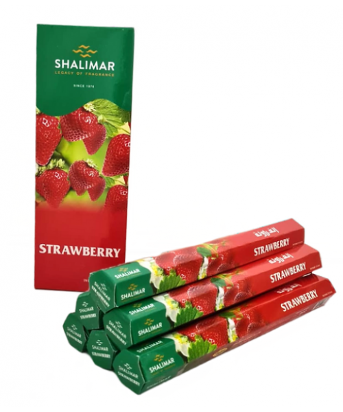 Incense - Shalimar Strawberry (Box of 120 Sticks).