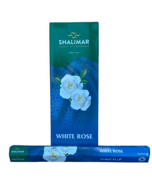 Incense - Shalimar White Rose (Box of 120 Sticks)