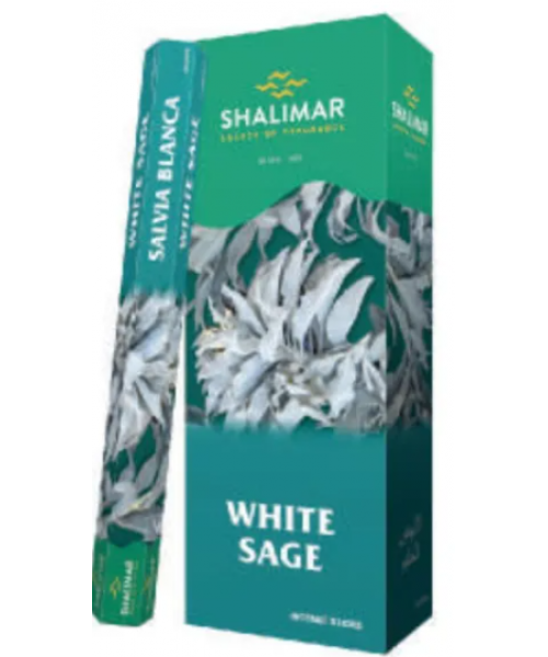 Incense - Shalimar White Sage (Box of 120 Sticks). Incense - Shalimar White Sage (Box of 120 Sticks).