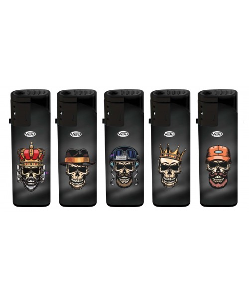 VBD Torch Lighter (50/Display) -Skull Themed VBD Torch Lighter (50/Display) -Skull Themed
