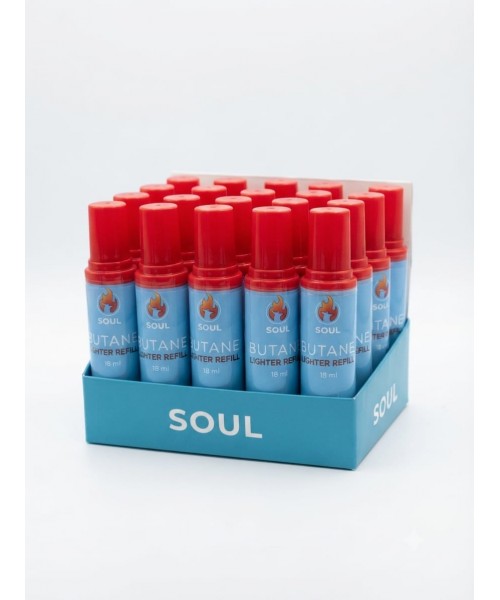 Soul Butane - 18 ML (25/Display) (12) Soul Butane - 18 ML (25/Display) (12)