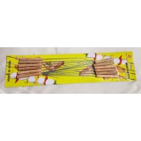 Stainless Steel BBQ Skewers - (12 x 30 cm) (144)