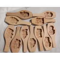 Assorted Ma'amoul Mold - Wood (4-30)