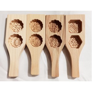 Assorted Ma'amoul Mold Wood - 2 Stamps (4-28)