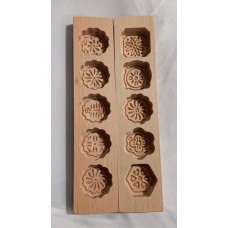 Ma'amoul Mold Wood - 5 Stamps (4-31) Ma'amoul Mold Wood - 5 Stamps (4-31)