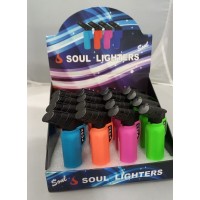 3.5" Mini Rubber Torch Lighters (Display of 16)