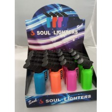 3.5" Mini Rubber Torch Lighters (Display of 16) 3.5" Mini Rubber Torch Lighters (Display of 16)