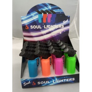3.5" Mini Rubber Torch Lighters (Display of 16)