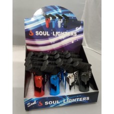 3.5" Mini Shining Torch Lighters (Display of 16) 3.5" Mini Shining Torch Lighters (Display of 16)