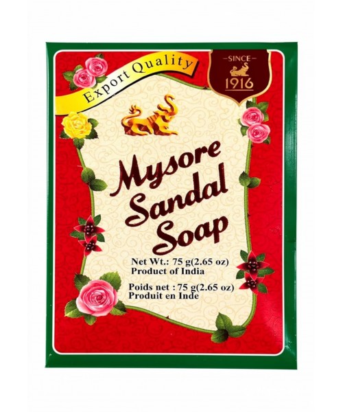 Mysore Sandal Soap (6 x 75 g)
