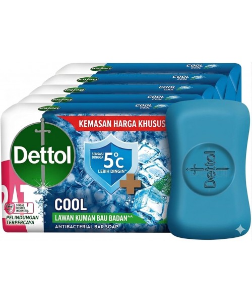 Dettol Soap Cool (6 pcs x 100 g) (24) Dettol Soap Cool (6 pcs x 100 g) (24)