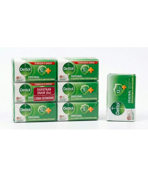 Dettol Soap Original (6 pcs x 100 g) (24) Dettol Soap Original (6 pcs x 100 g) (24)