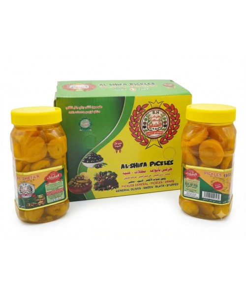 AlShifaa - Iraqi Almaza (Earth Apple) Pickles (9 x 850 g) AlShifaa - Iraqi Almaza (Earth Apple) Pickles (9 x 850 g)