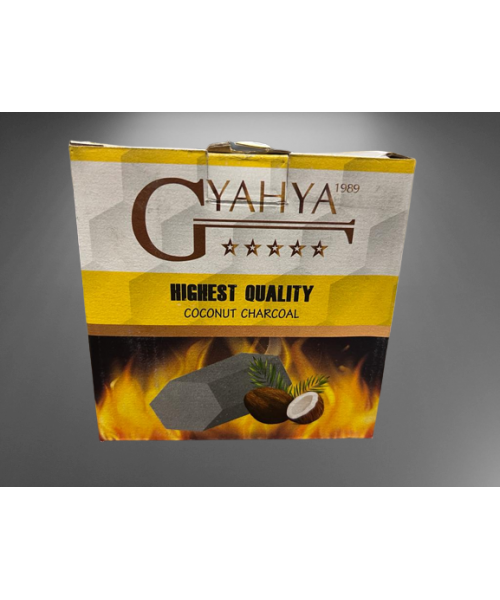 Charcoal - Yahya Coconut Shell HEXA (60 Pieces) (20)