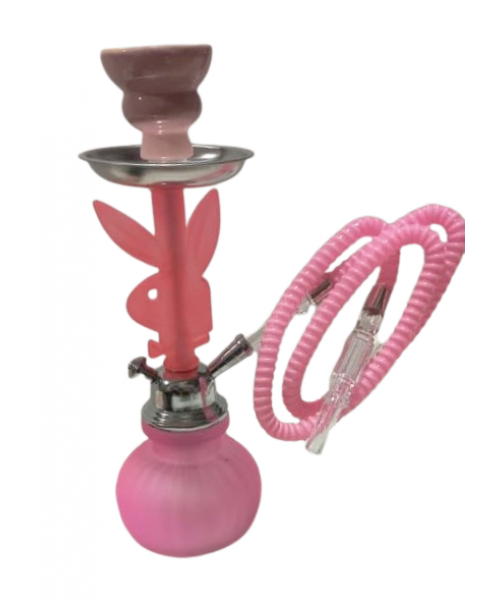 Small Hookah - Single Hose - PINK (SMKE-024)