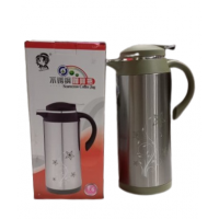 Stainless Steel Vacuum Thermos W/ Green Glass (1.6L) (12)