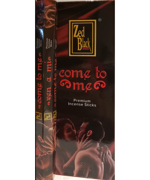 Incense - Zed Black Come to me (Box of 120 Sticks)
