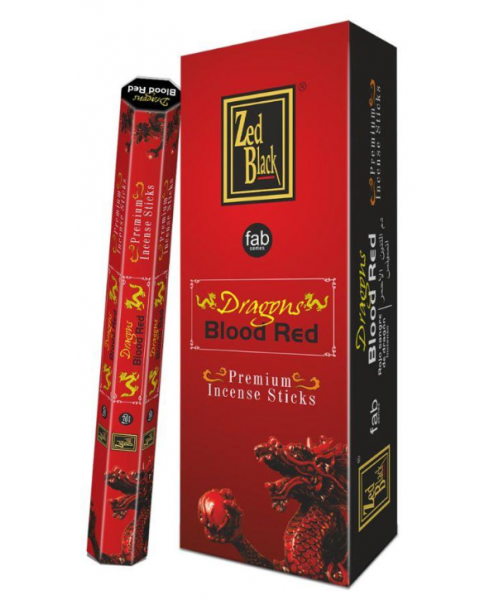 Incense - Zed Black Dragon's Blood Red (Box of 120 Sticks)
