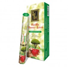 Incense - Zed Black Health Money Love (Box of 120 Sticks)