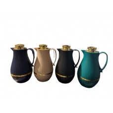 Vacuum Thermos 1 L w/Pink Glass - HL-903 (12) Vacuum Thermos 1 L w/Pink Glass - HL-903 (12)