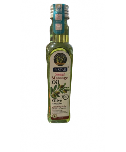 Star Massage Oil - Olive (6 x 180 ml)
