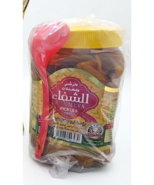 AlShifaa - Iraqi Sour Yellow Pickles (6 x 1450 g ±5%) AlShifaa - Iraqi Sour Yellow Pickles (6 x 1450 g ±5%)