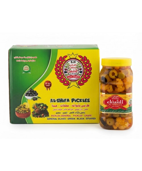 AlShifaa - Iraqi Sour Yellow Pickles (9 x 850 g) AlShifaa - Iraqi Sour Yellow Pickles (9 x 850 g)