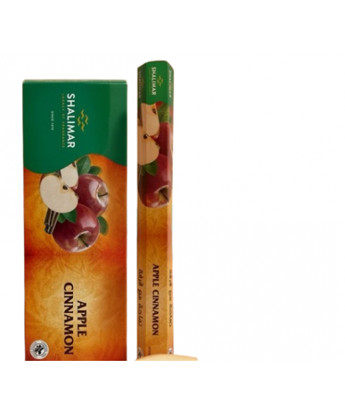 Incense - Shalimar Apple Cinnamon (Box of 120 Sticks)