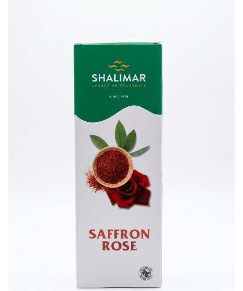 Incense - Shalimar Saffron Rose (Box of 120 Sticks). Incense - Shalimar Saffron Rose (Box of 120 Sticks).