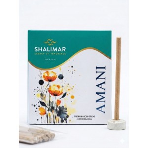 Shalimar 5" Long Burning Dhoop Sticks - Amani (12 x 10 Pcs) Shalimar 5" Long Burning Dhoop Sticks - Amani (12 x 10 Pcs)
