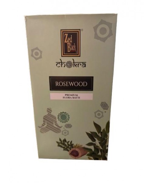 Incense - Zed Black 15g - Rose Wood Flora (Box of 12)
