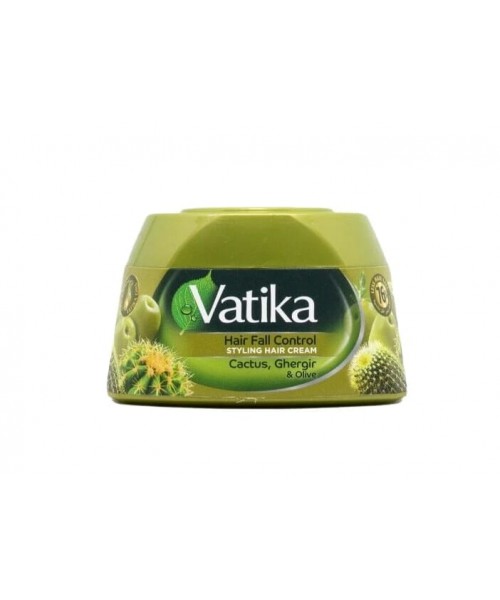 Vatika Hair Cream - Hair Fall Control w/Cactus, Ghergir & Olive (2 x 140 g) Vatika Hair Cream - Hair Fall Control w/Cactus, Ghergir & Olive (2 x 140 g)