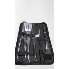 Stainless Steel BBQ Set of 5 w/bag (24) Stainless Steel BBQ Set of 5 w/bag (24)
